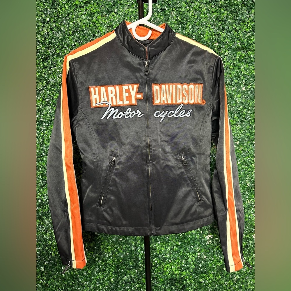 Harley Davidson Motorcycles Women's Black Moniker Jacket